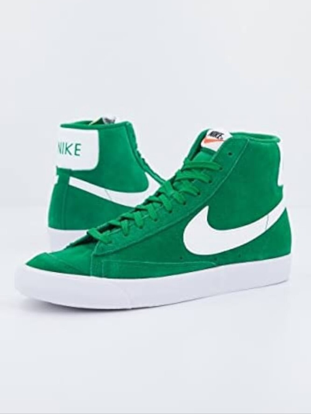 Nike Sneakers Blazer Mid' 77 Suede Green - Size 8